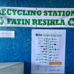 Recycling station Dive Timor