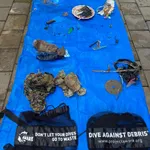 Dive against debris trash